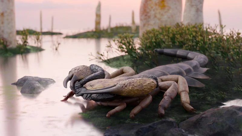 Devonian Britain Reveals Largest Scorpion Ever Discovered