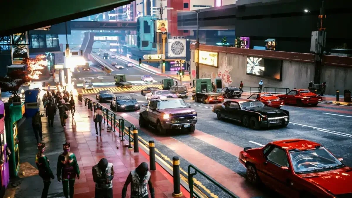 Waymo Fleet Circles an Atlanta Cul-de-Sac, Echoing Cyberpunk 2077 in Real Life