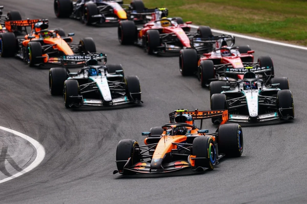 Norris triumphs at Zandvoort as Verstappen crashes; Lawson shines in RB return