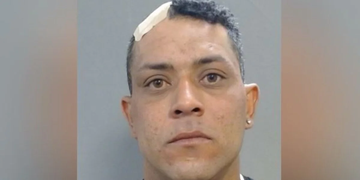 Wichita police apprehend Santa Fe murder suspect.