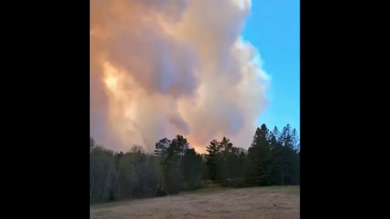 DNR probes people of interest as Flanders Fire grows in Crow Wing County