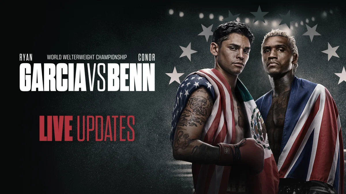 Vegas Boxing Night: Live Updates Build Toward Garcia-Benn Showdown