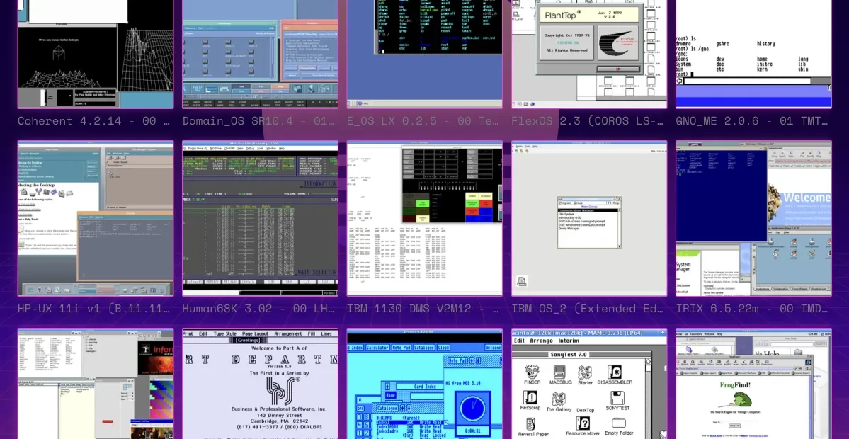 Turn Your Desktop Into a Retro-OS Museum with 600+ Emulated Systems