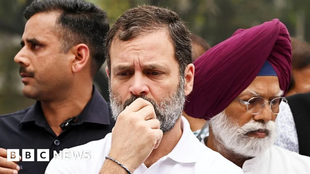 Rahul Gandhi speaks out on disqualification and free speech.
