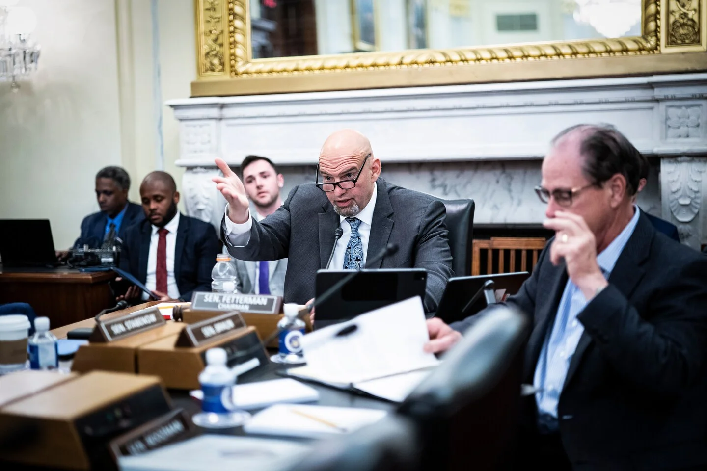 Fetterman's rocky return to Senate subcommittee chairmanship