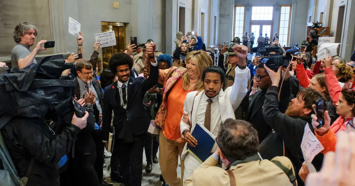 Tennessee House to vote on expulsion of Democrats over gun control protest.