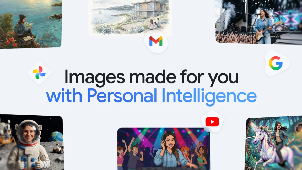 Gemini Turns Your Google Photos into Personalized AI Imagery