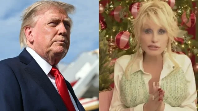 Trump Claims Dolly Parton Secretly Liked Him After Her Death