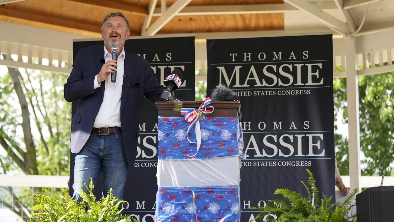 Trump-Backed Challenger Tops Massie in Kentucky Primary