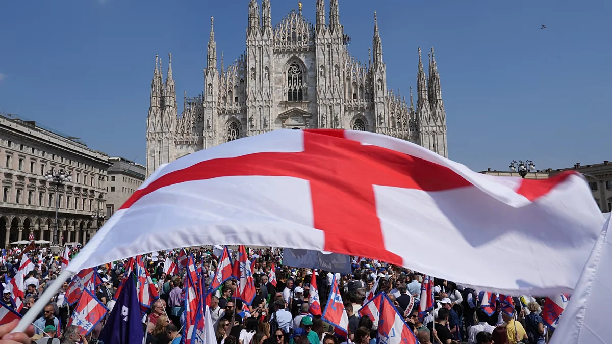Milan rally tests Europe’s hard-line stance on migration and Russian energy