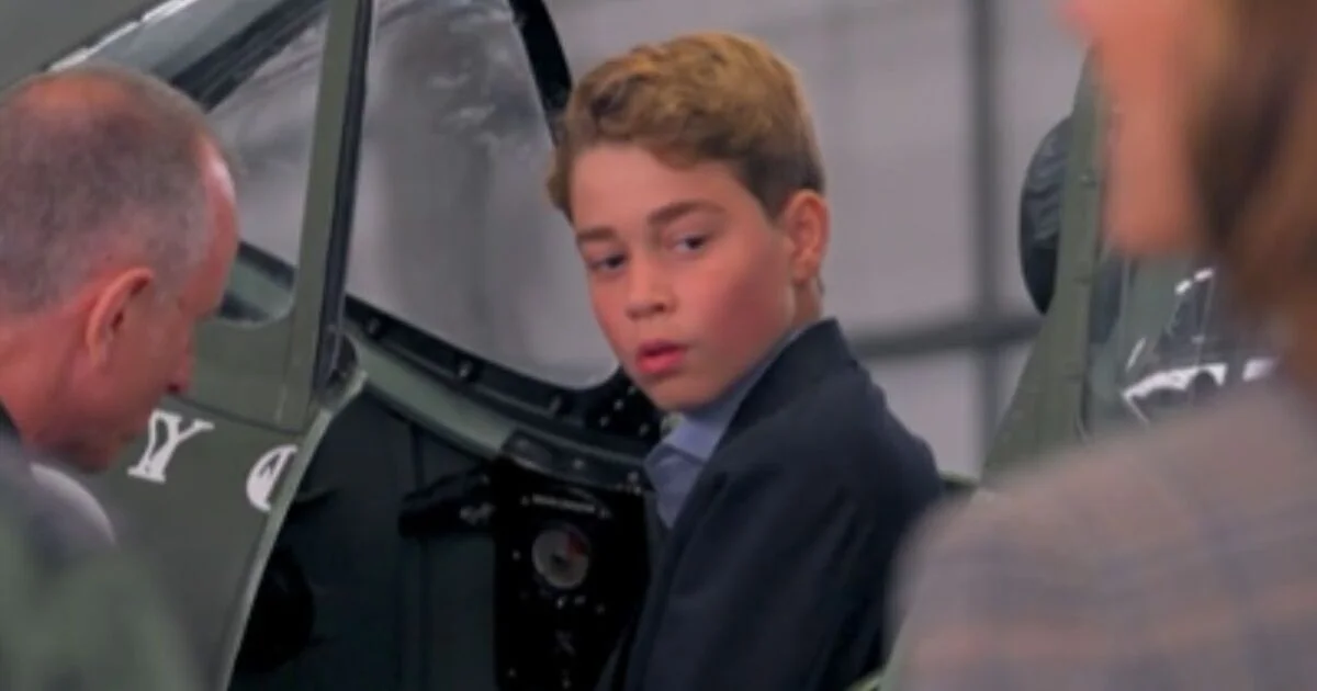 Prince George and Princess Kate Surprise Fans at RAF Coningsby Ahead of Armed Forces Day