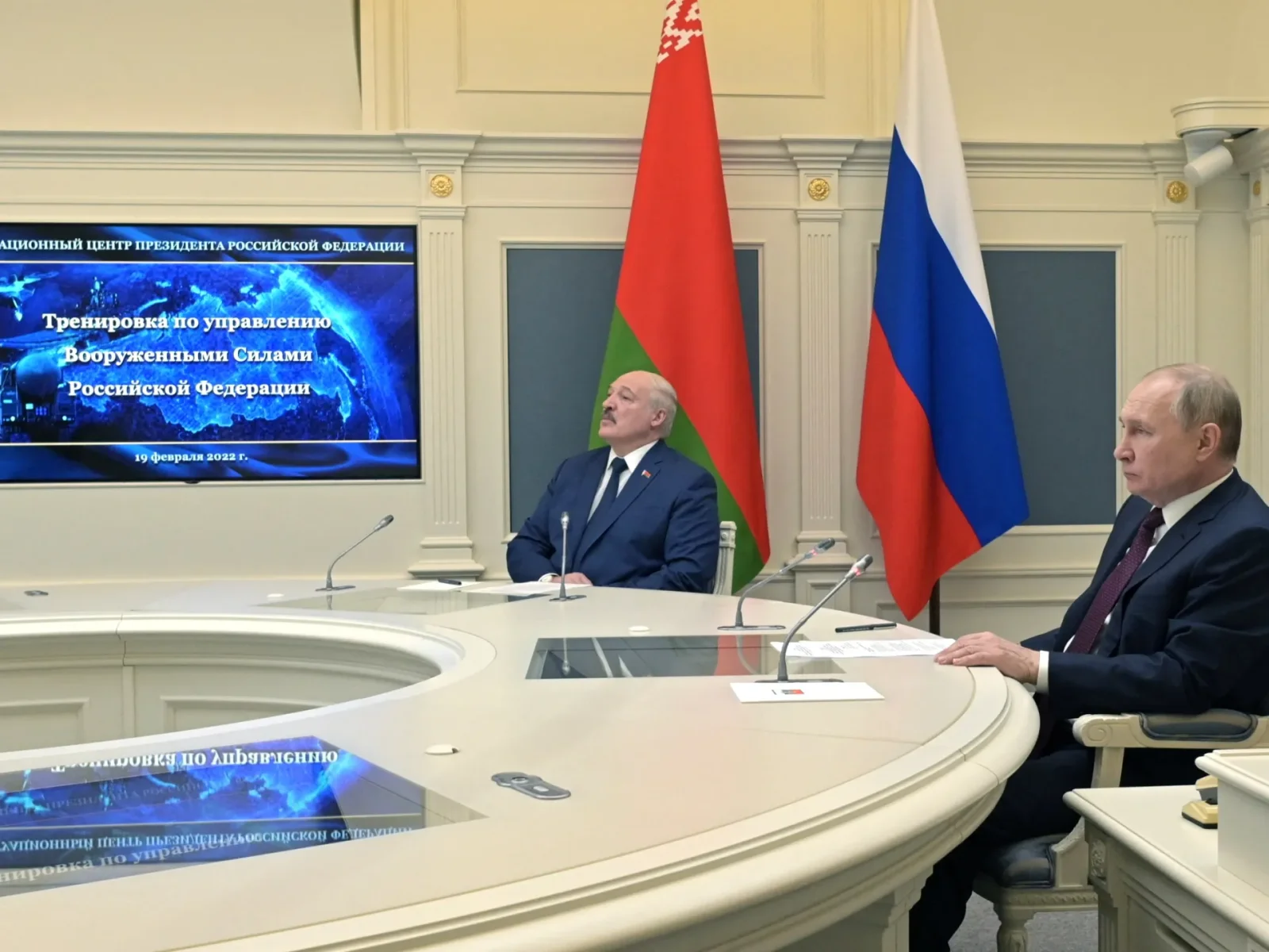 Belarus allows deployment of Russian tactical nukes.