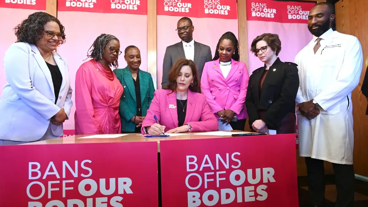 Michigan Governor Whitmer Repeals Decades-Old Abortion Ban