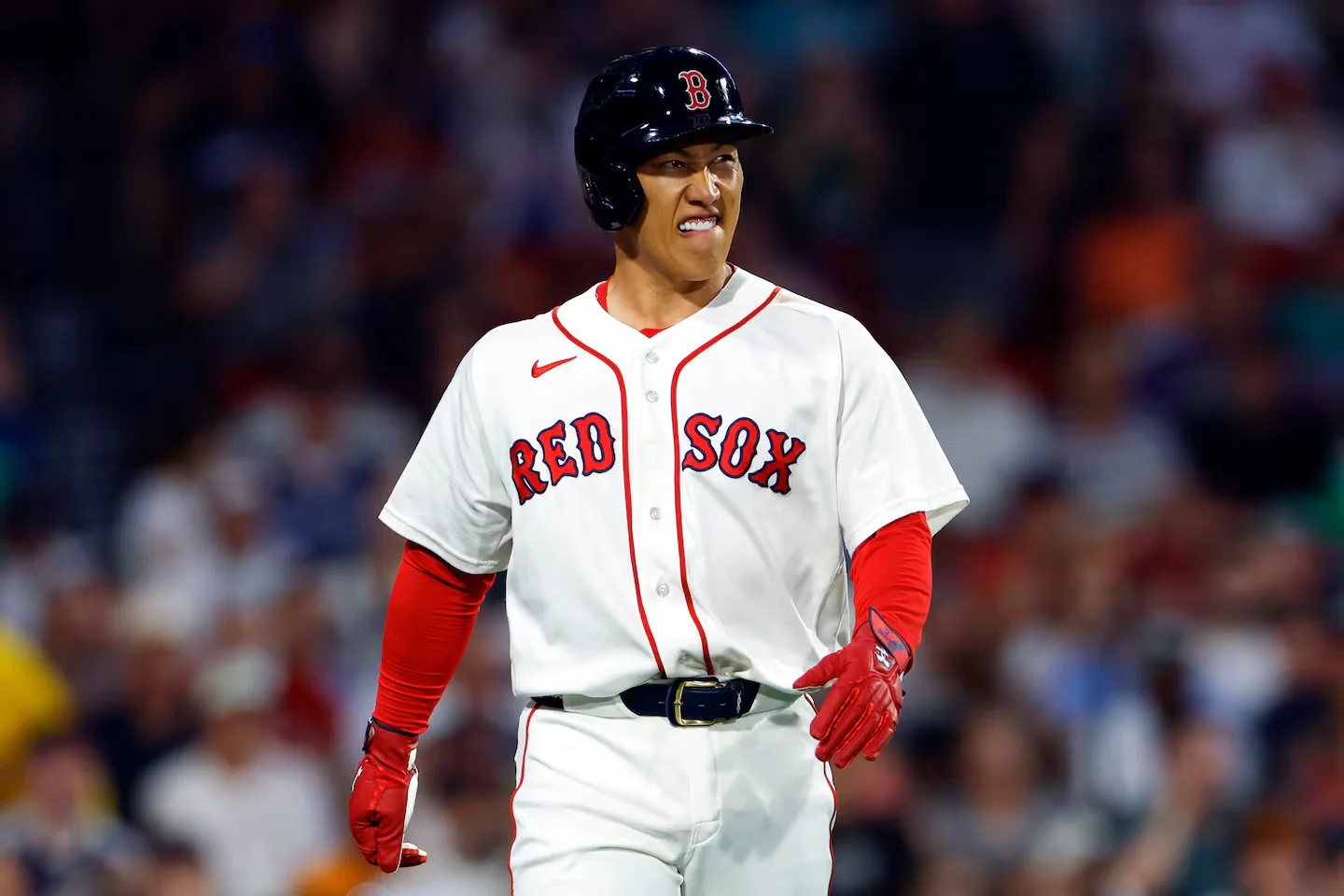 Red Sox's Yoshida out with significant hamstring strain, end-of-season in sight