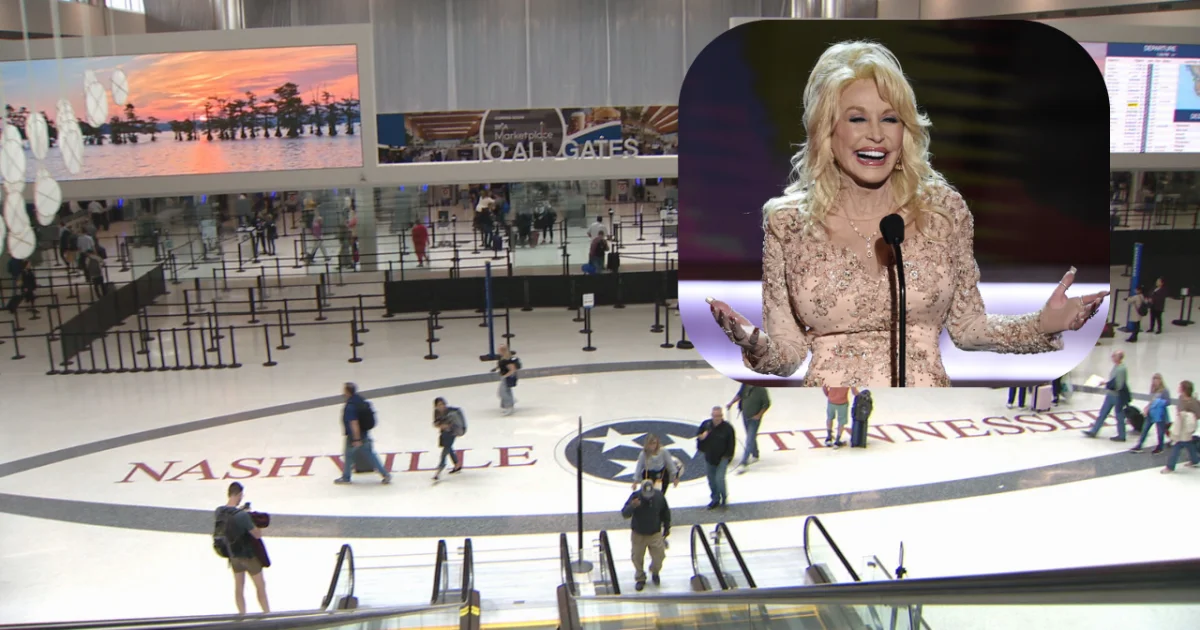 Dolly Parton to be honored with new airport name in Nashville