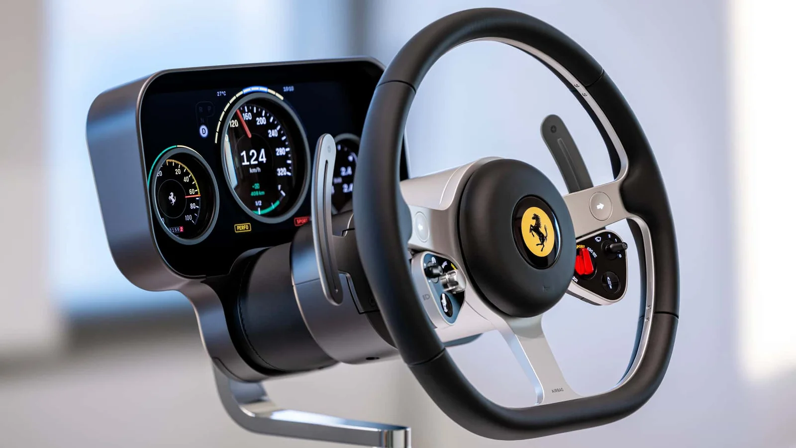 Ferrari Unveils Luce, Its First All-Electric GT