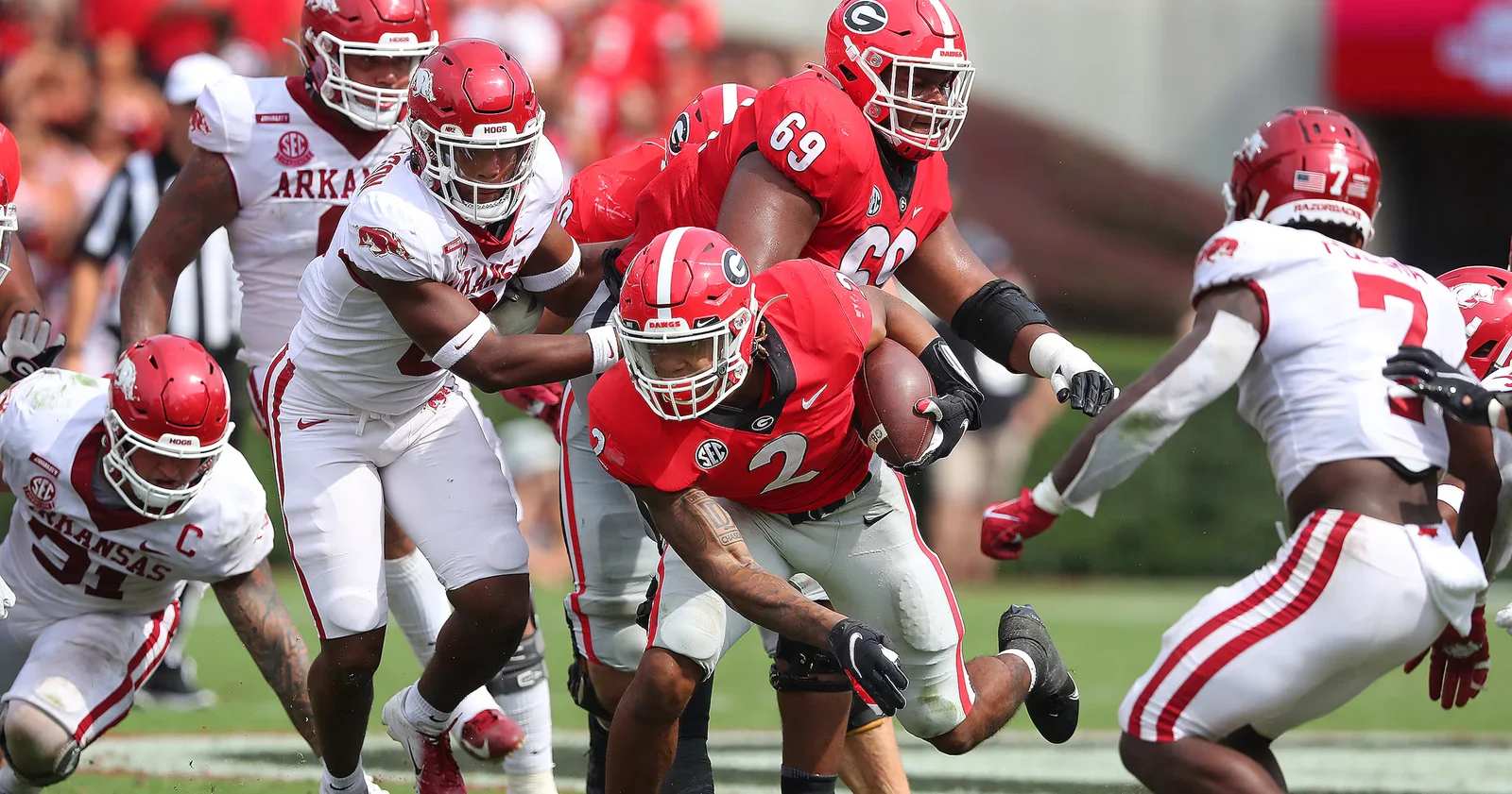 Arkansas AD presses for change to Georgia kickoff time on welfare grounds