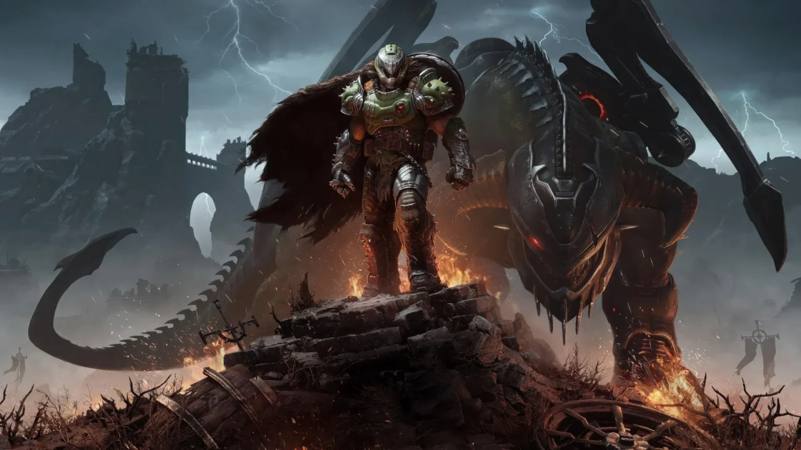 Doom’s Long-Awaited Dark Ages DLC Still MIA One Year On