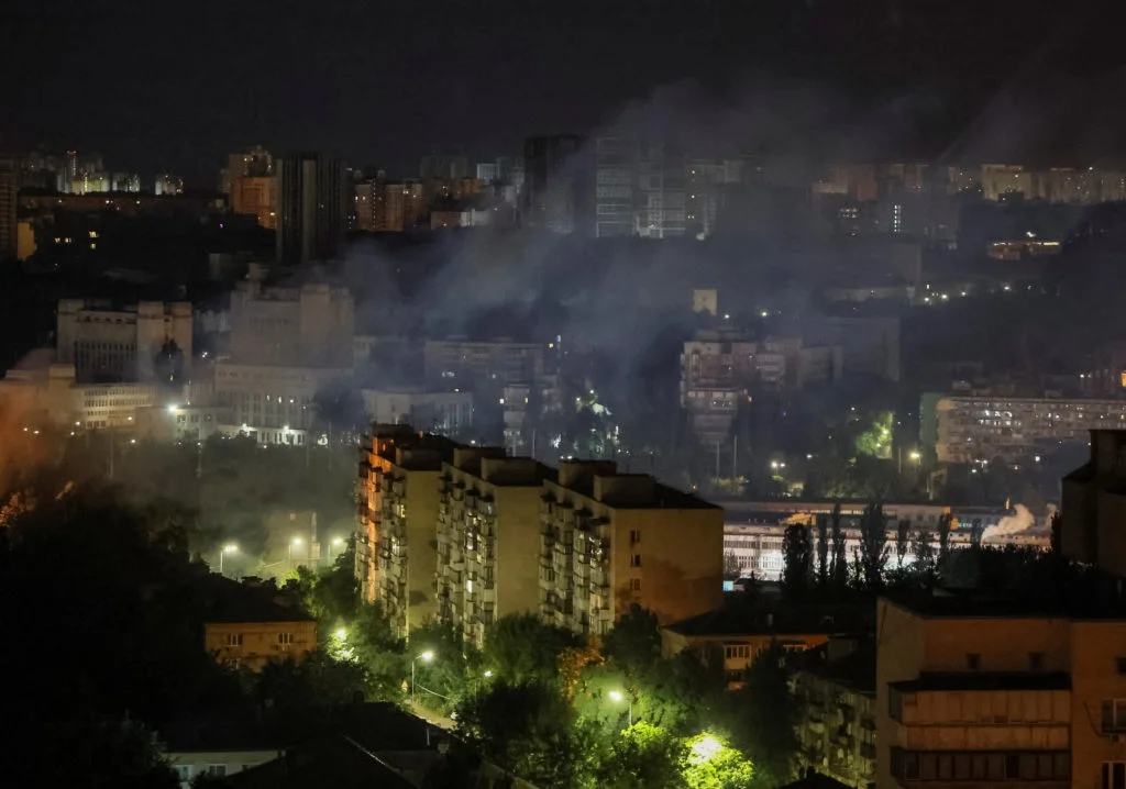 Ukraine's Successful Defense: Repelling Russian Missile and Drone Attack over Kyiv