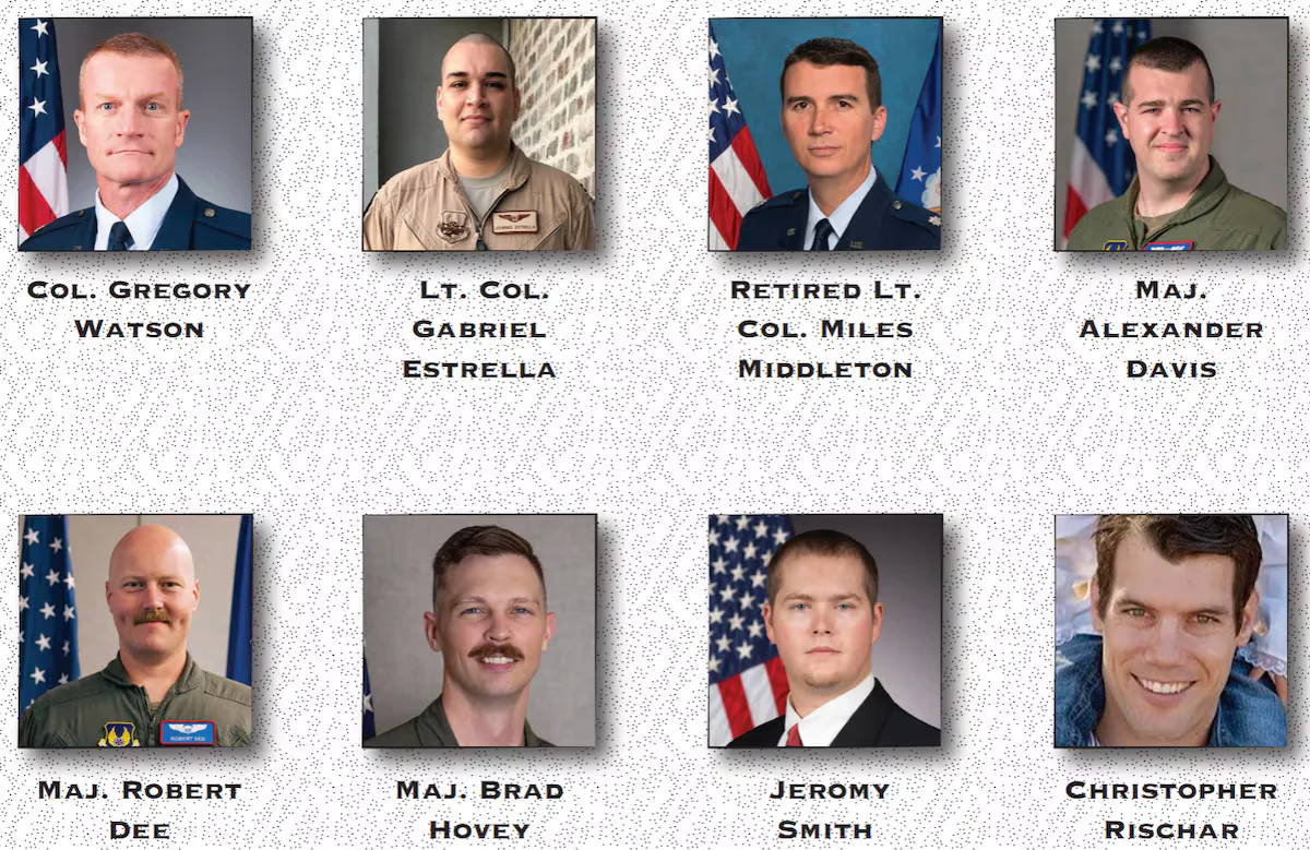 Eight Lives Lost in Edwards AFB B-52 Test Crash