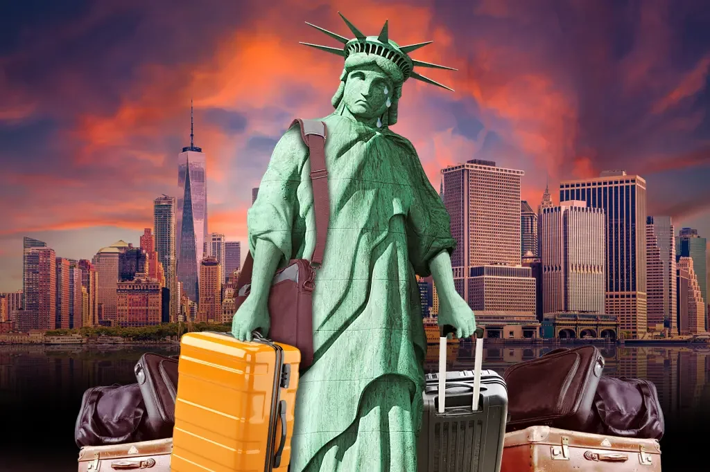 New Yorkers Divided: Some Want Out, Others Happy to Stay