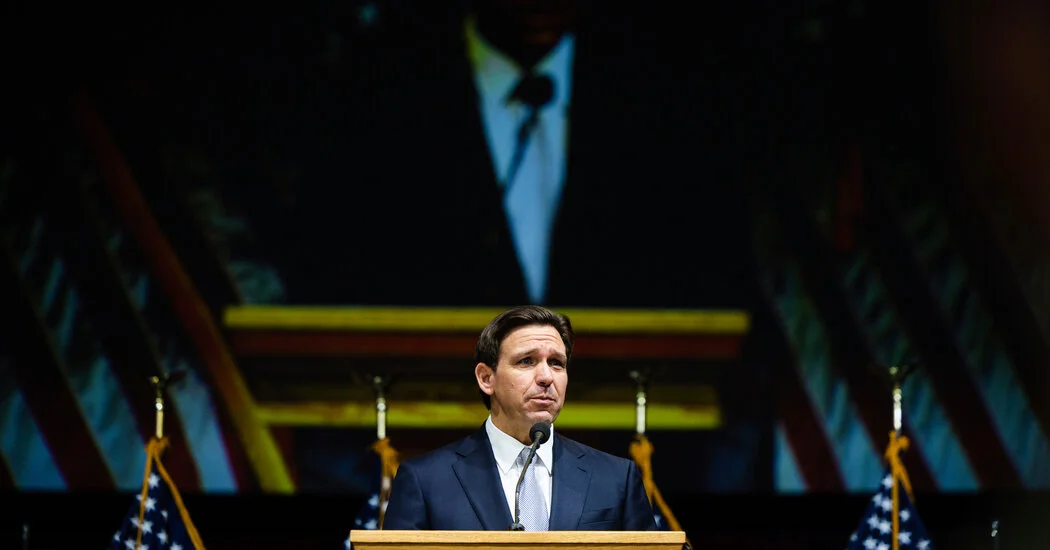 "DeSantis Faces Press Protections and Travel Record Scrutiny in Florida Legislature"