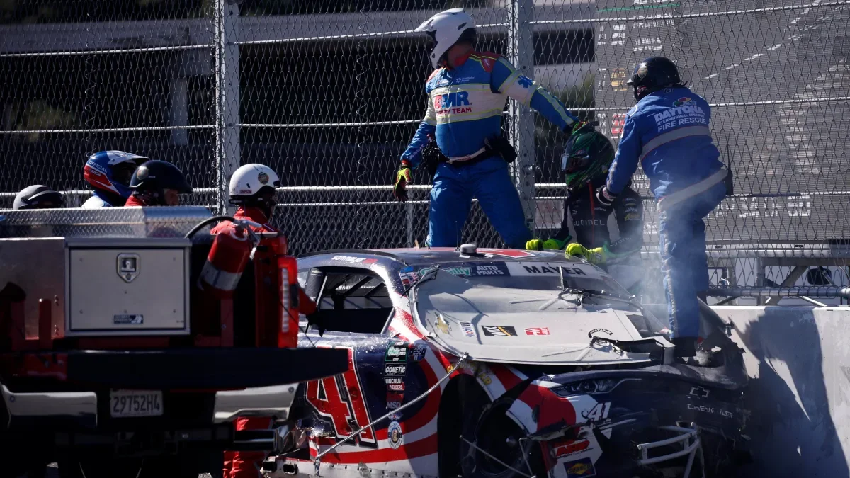 25-Car NASCAR Crash Halts Coronado Race as Track Repairs Take Center Stage