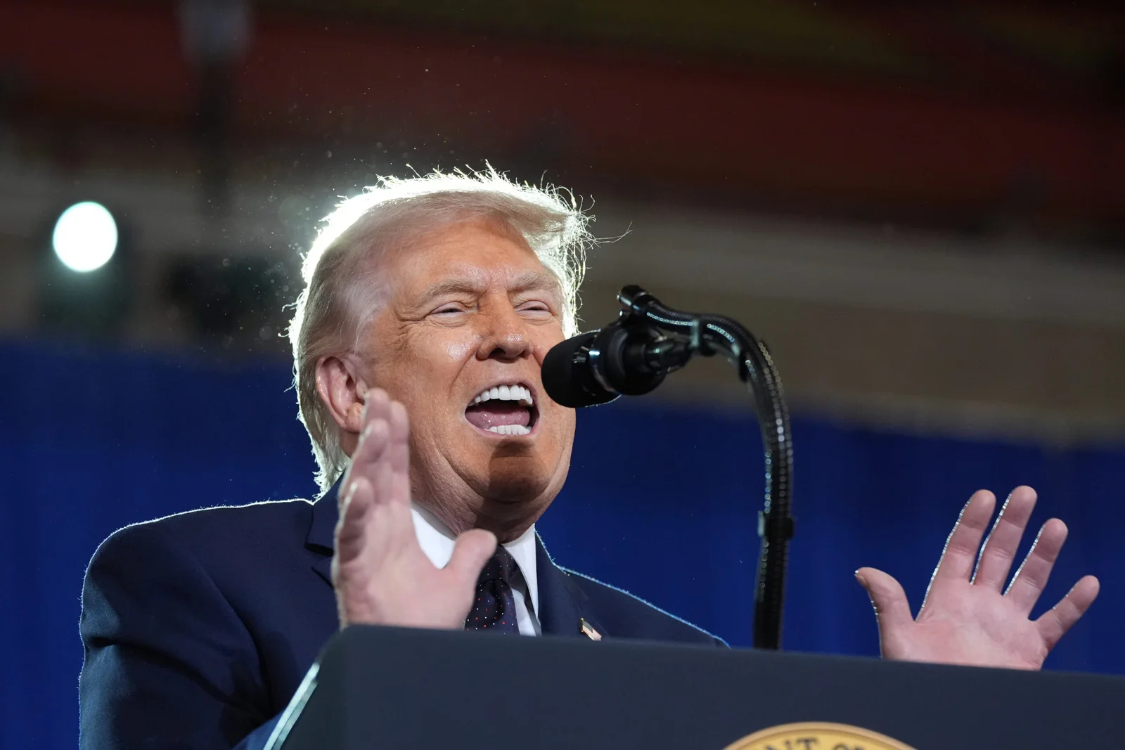 Trump Tweets About 'Great Poll Numbers' Amid Sharp Approval Decline