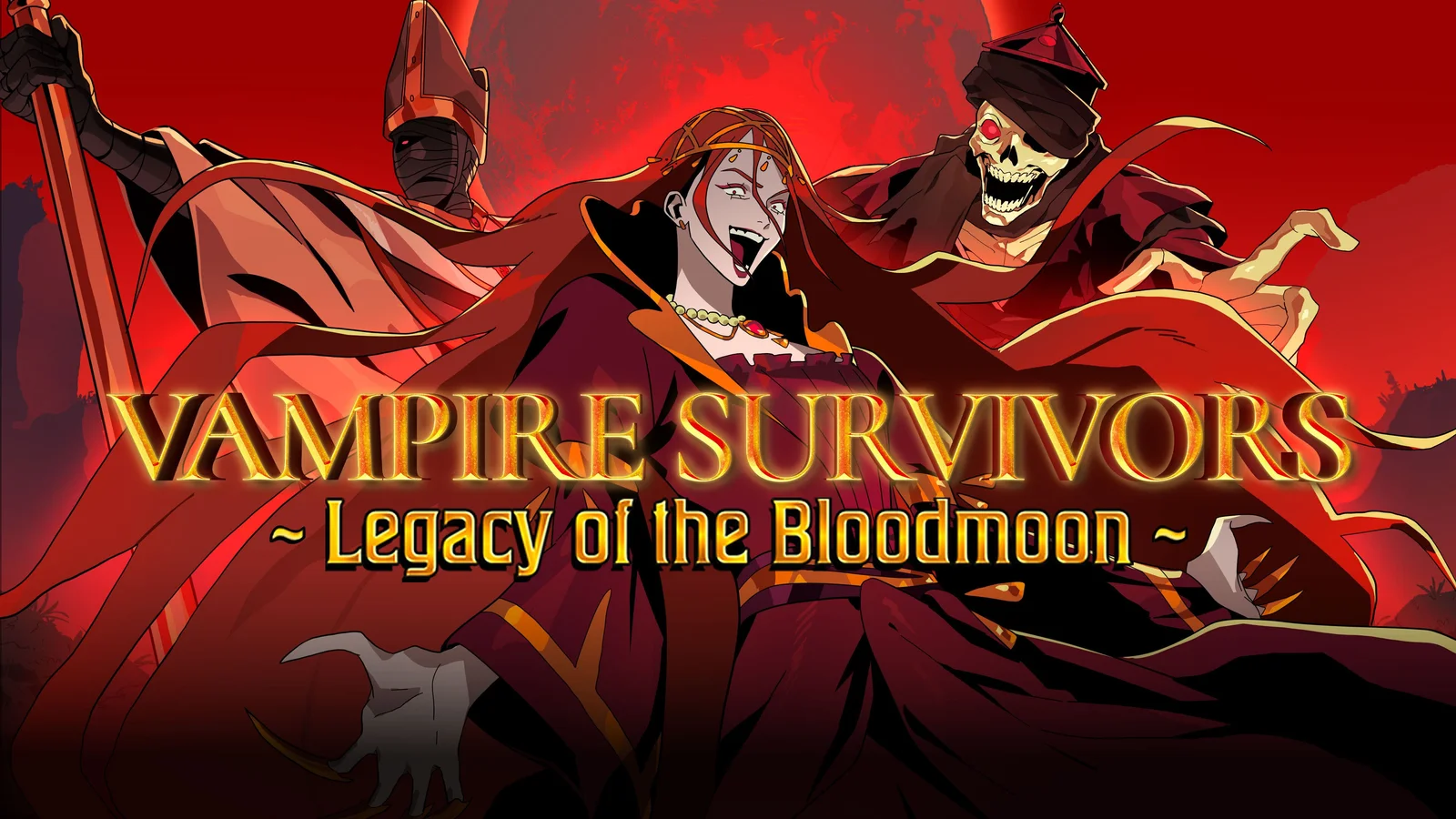 Vampire Survivors unveils Bloodmoon DLC and a new Survivaton label