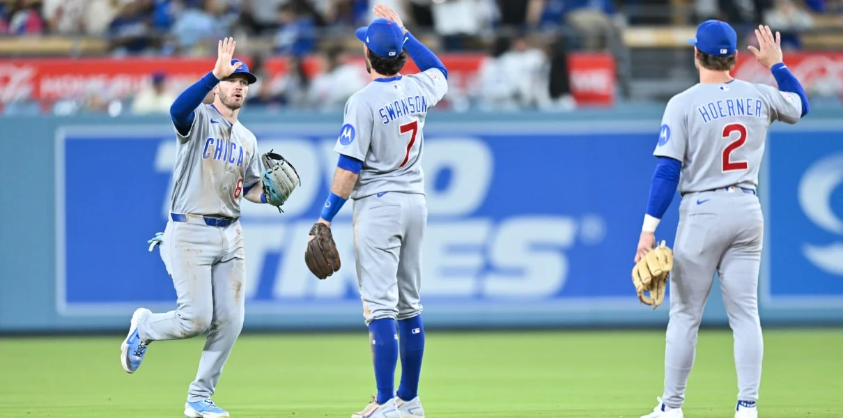 Cubs Rally in L.A. for 10th Straight as Hoerner, Ballesteros Lead the Charge