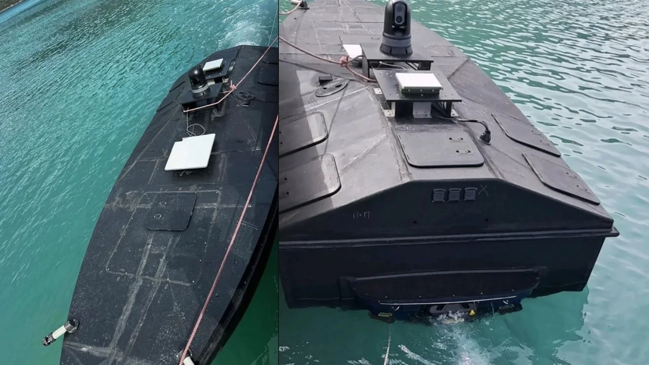 Greek Fishermen Uncover Suspected Ukrainian USV Hidden in Ionian Sea Cave