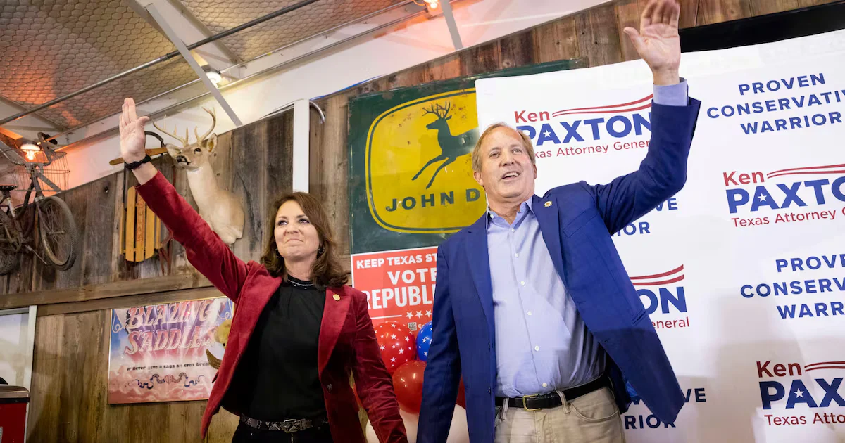 "Controversy Surrounds Ken and Angela Paxton's Impeachment Trial in Texas"