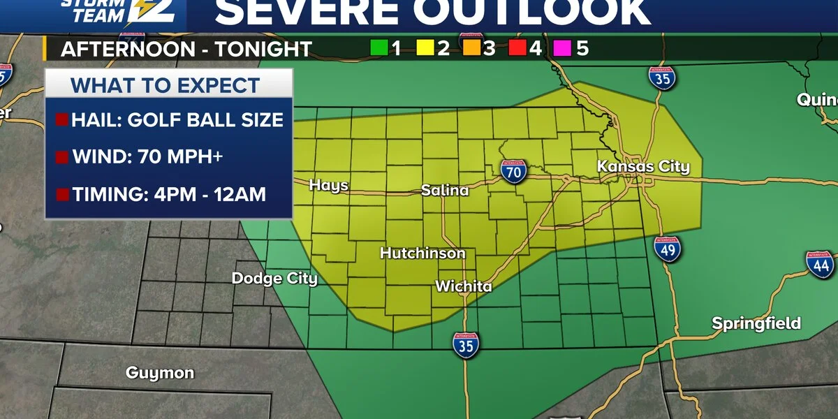 Kansas Braces for Intensifying Severe Weather Threat