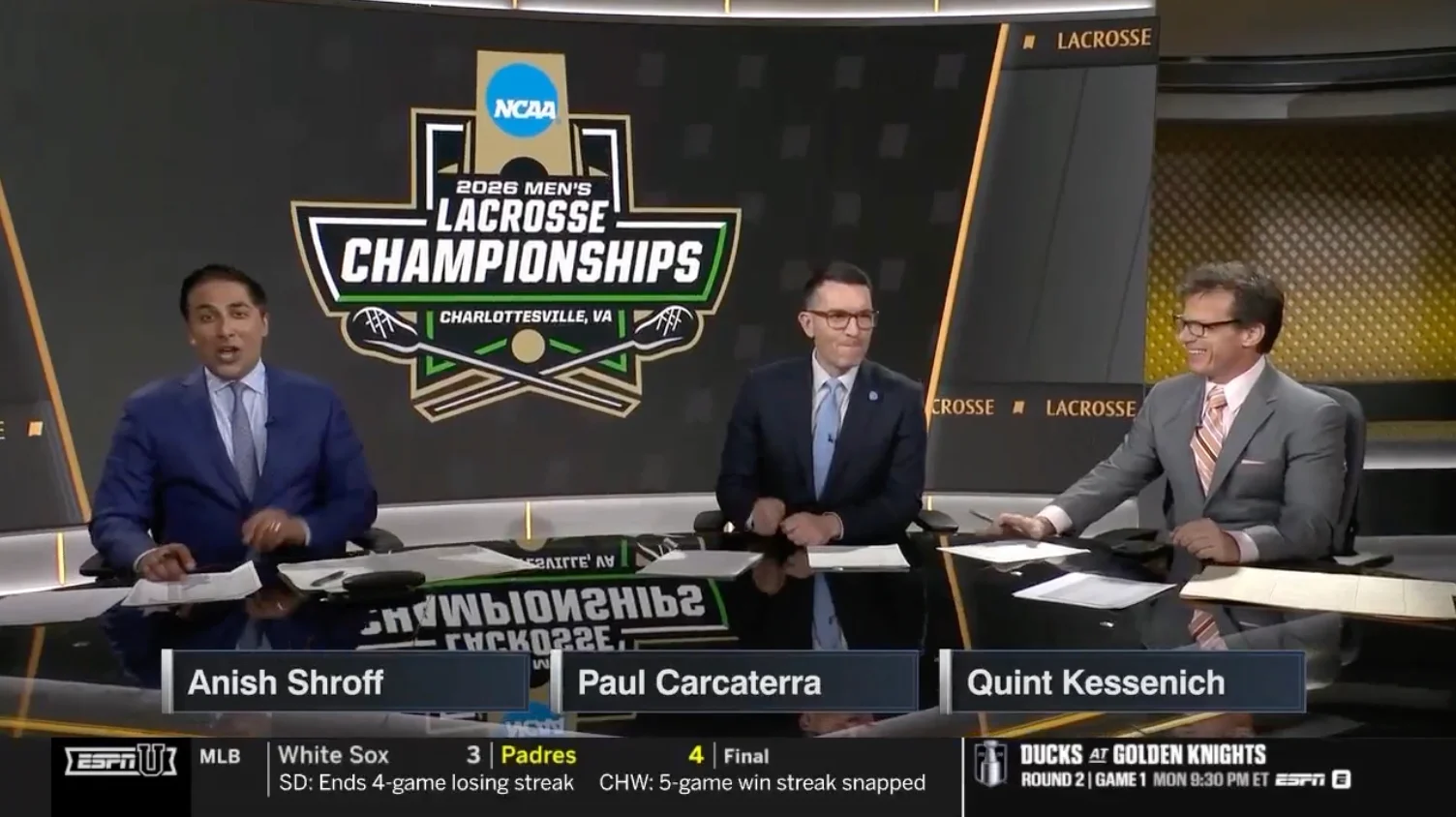 Shroff riffs on NCAA bracket leak as lacrosse selections go live early