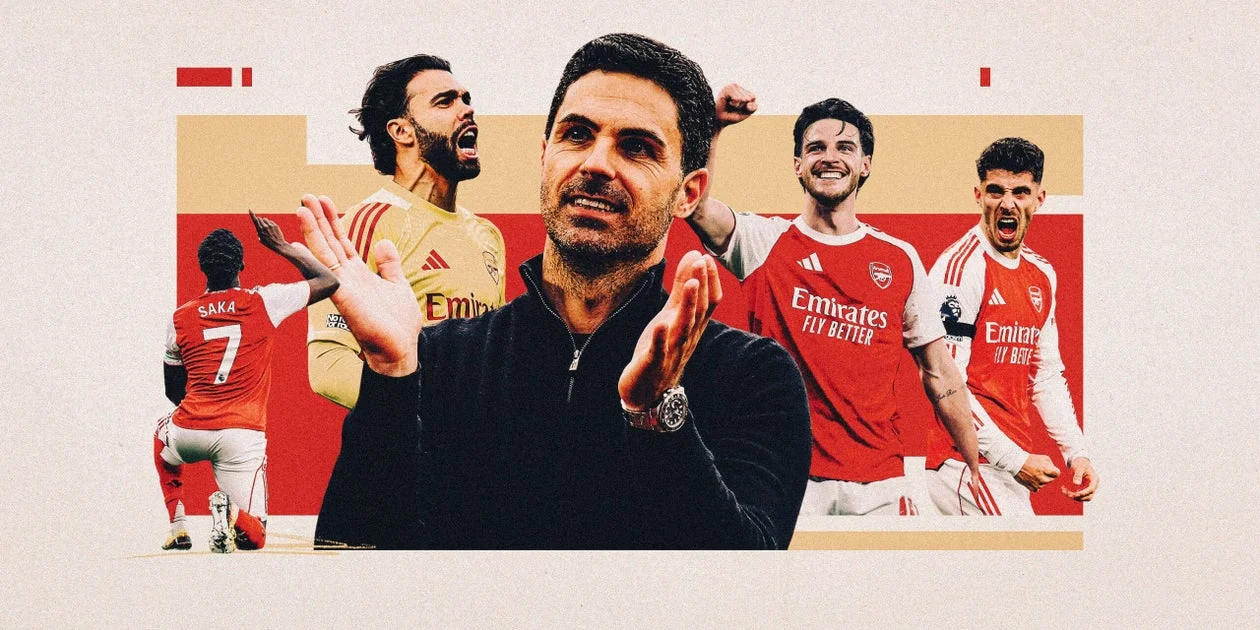Arsenal’s win window: how a patient rebuild crowned the title