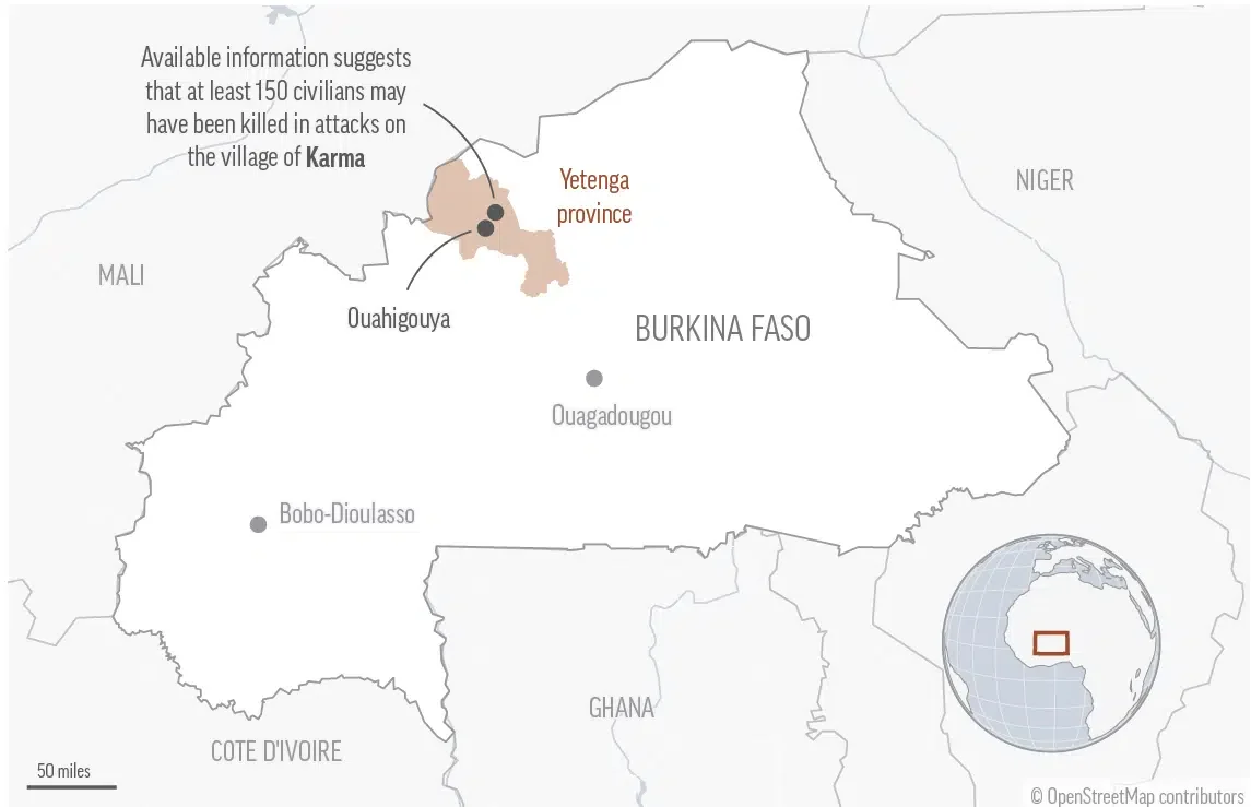Deadly Attacks on Civilians in Burkina Faso by Security Forces and Suspected Jihadists