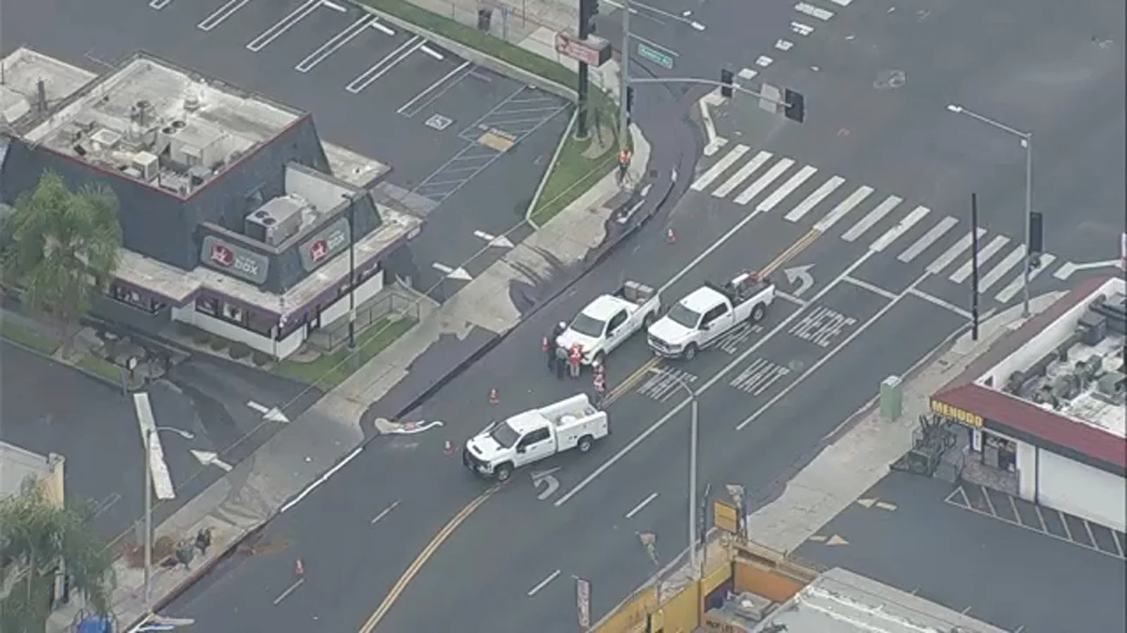 Oil Pipe Nick Sparks East LA Spill, Hazmat Response Triggers Road Closures