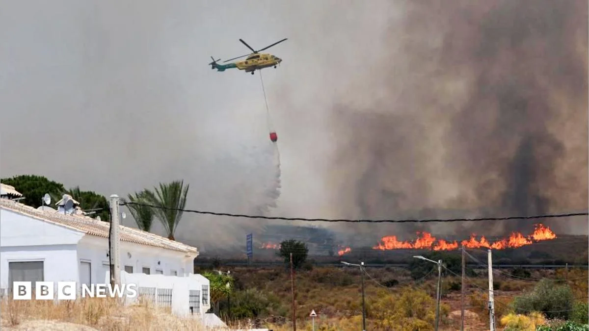 Spain wildfire in Andalusia leaves 12 dead, 23 missing as heatwave worsens crisis