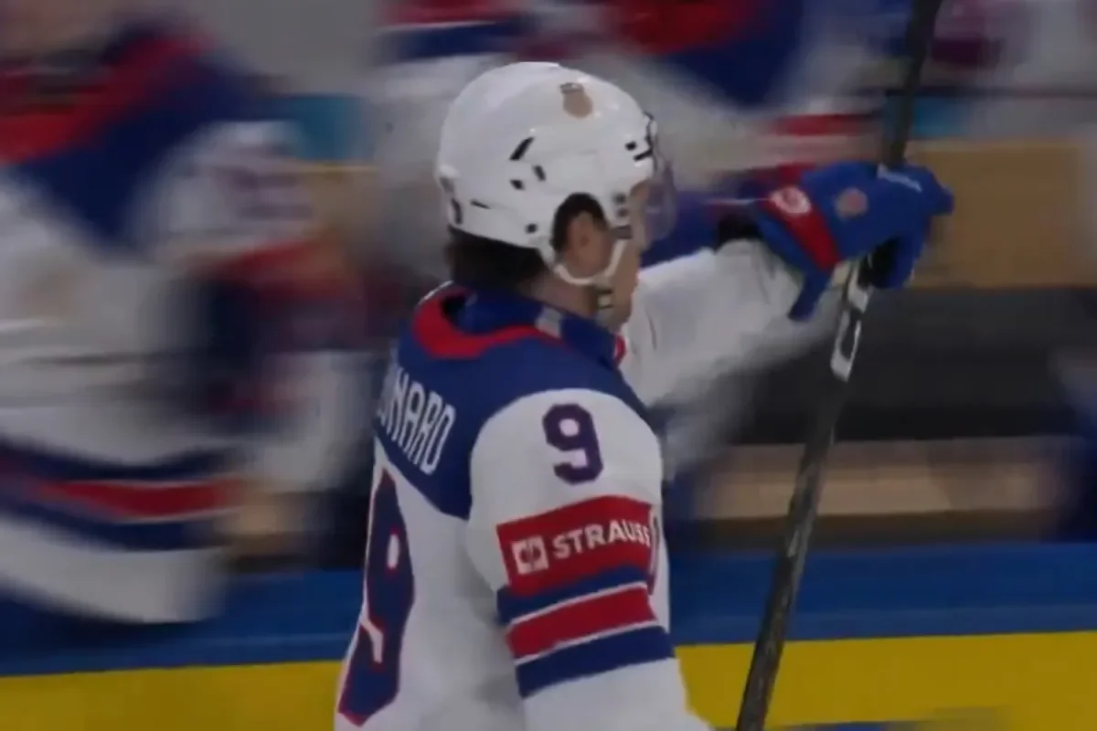 Leonard nets first World Championship goal as USA stumble to 6-2 loss to Finland