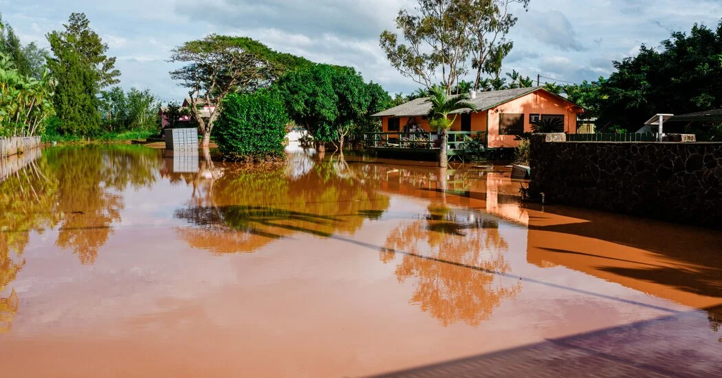 Hawaii Braces for Fresh Downpour as Storms Prompt Flood Risks