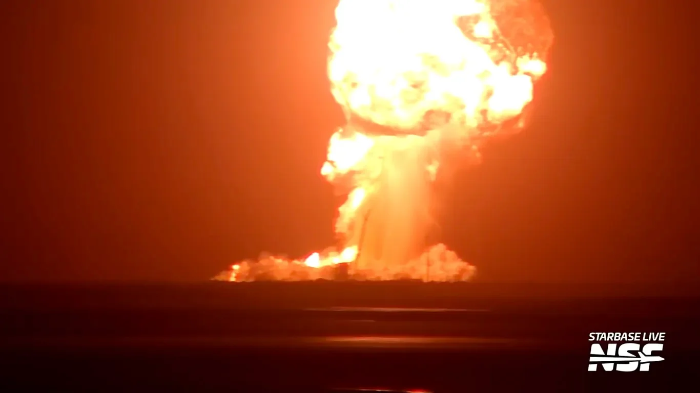 SpaceX Starship Explodes During Testing, Delaying Mars Mission