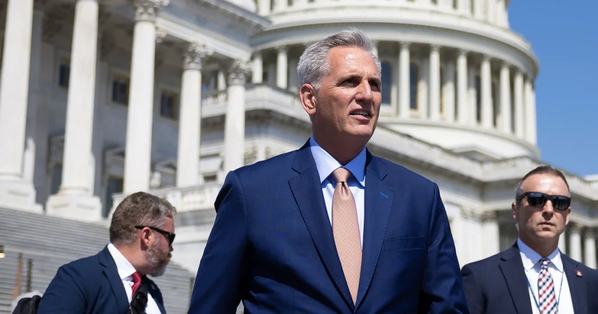 McCarthy's leadership tested in debt ceiling negotiations with Biden.