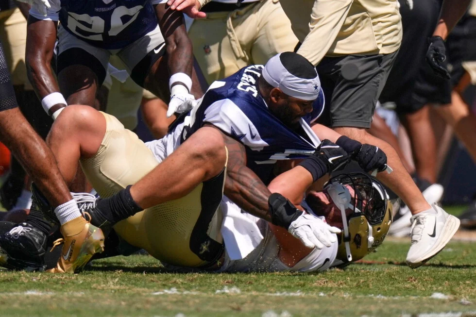 Cowboys, Saints hit with $500K fines each after Oxnard joint-practice brawl