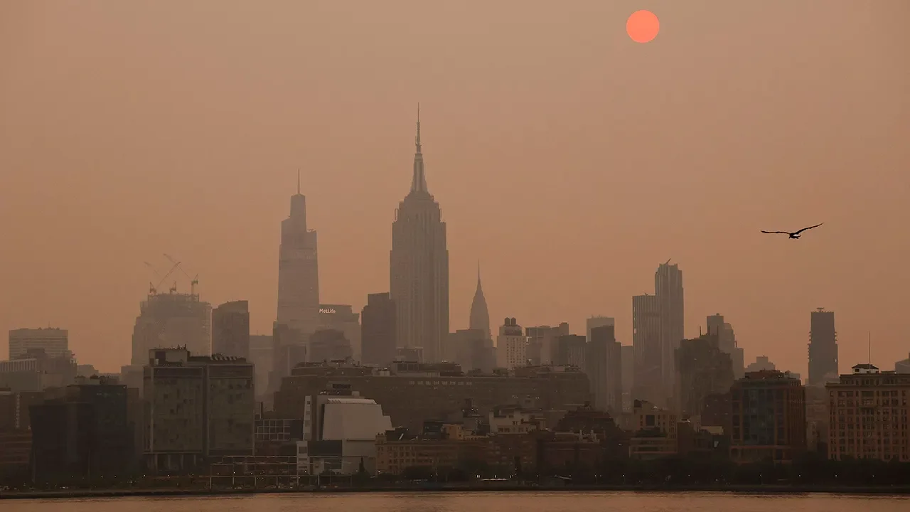 Canadian Wildfires Cause Unhealthy Air Quality in Northeastern US