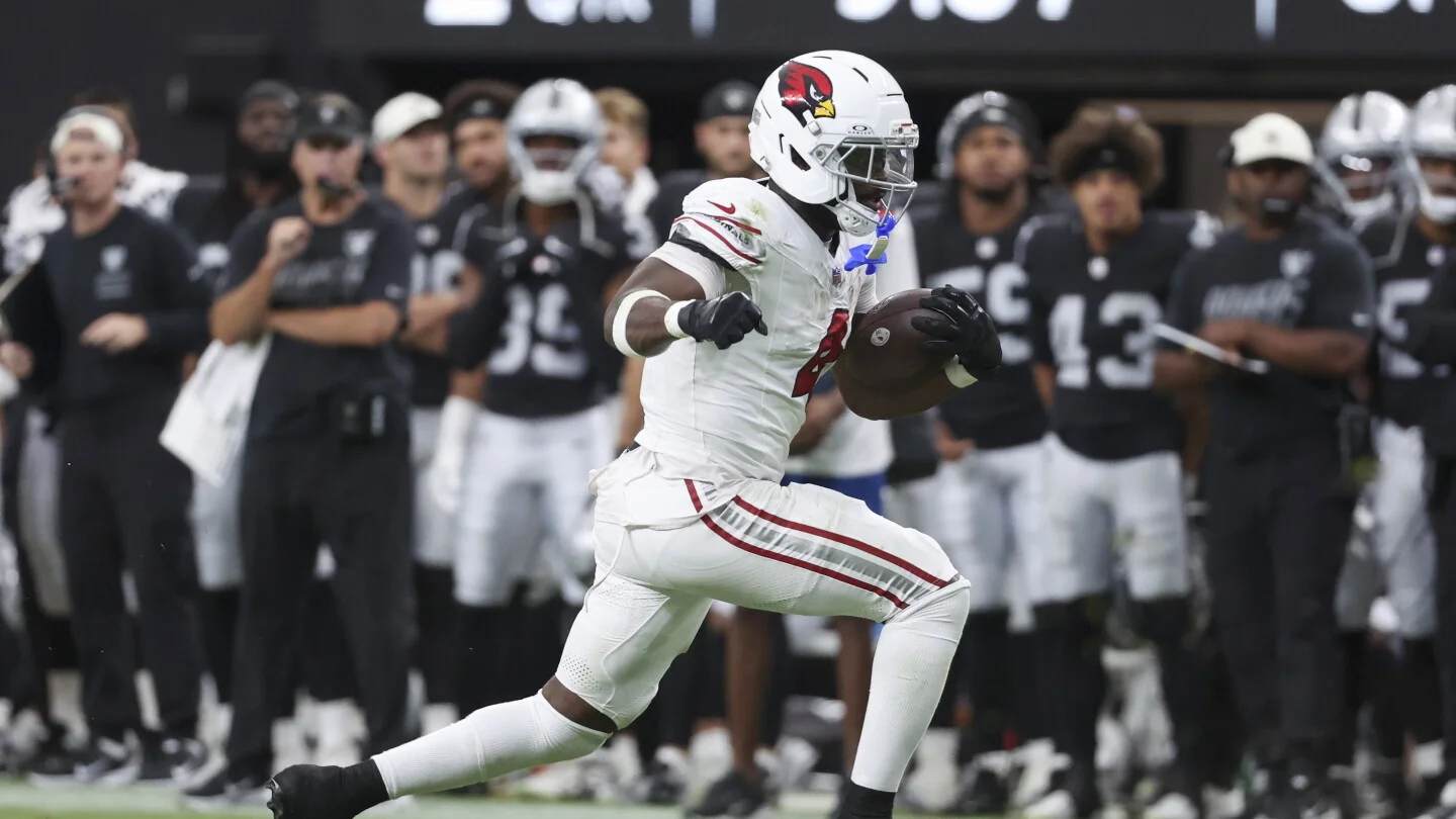 Cardinals rookie Love sidelined at least a week with ankle injury