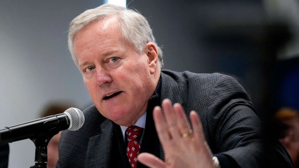 Mark Meadows Testifies to Special Counsel Grand Jury in Trump Probe
