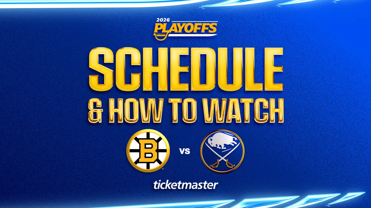 Sabres Unveil Round 1 Playoff Schedule Against Bruins and Viewing Details