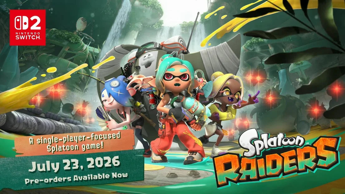 Splatoon Raiders adds four-player co-op and 'Call for Help' on Switch 2
