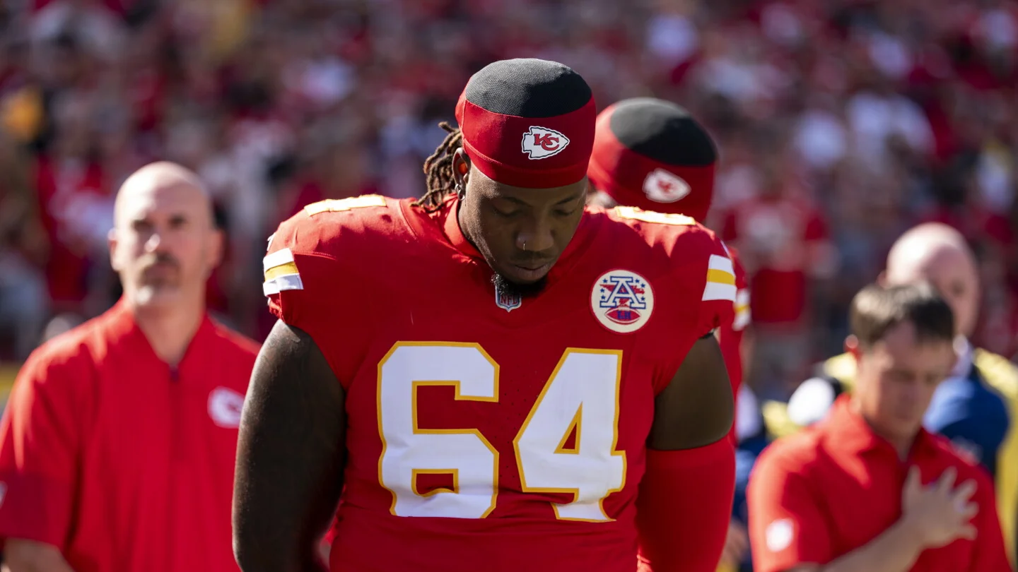 Chiefs send Wanya Morris to Falcons for 2027 draft picks