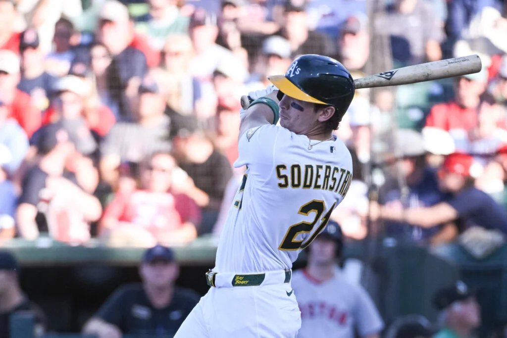 Athletics place Soderstrom on 10-day IL with hip impingement